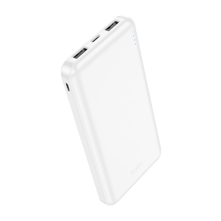 Аккумулятор внешний HOCO J100 10000mAh, белый